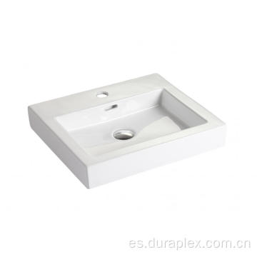 Fregadero de lavabo de baño de cerámica popular